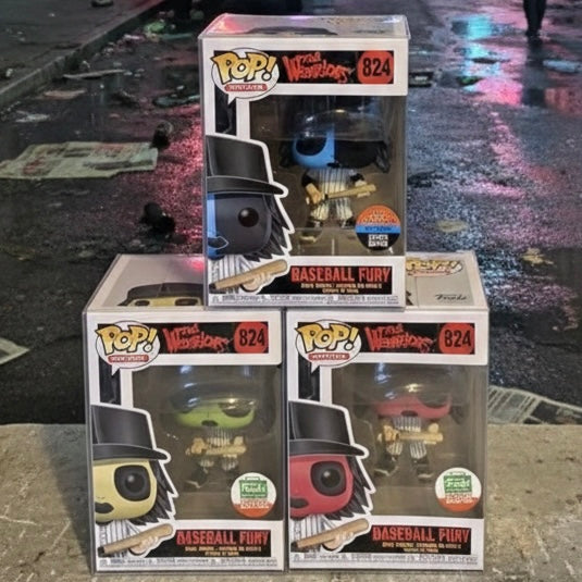 Funko Pop The Warriors Baseball Furies Vinyl Figures 3-Pack 824 Set