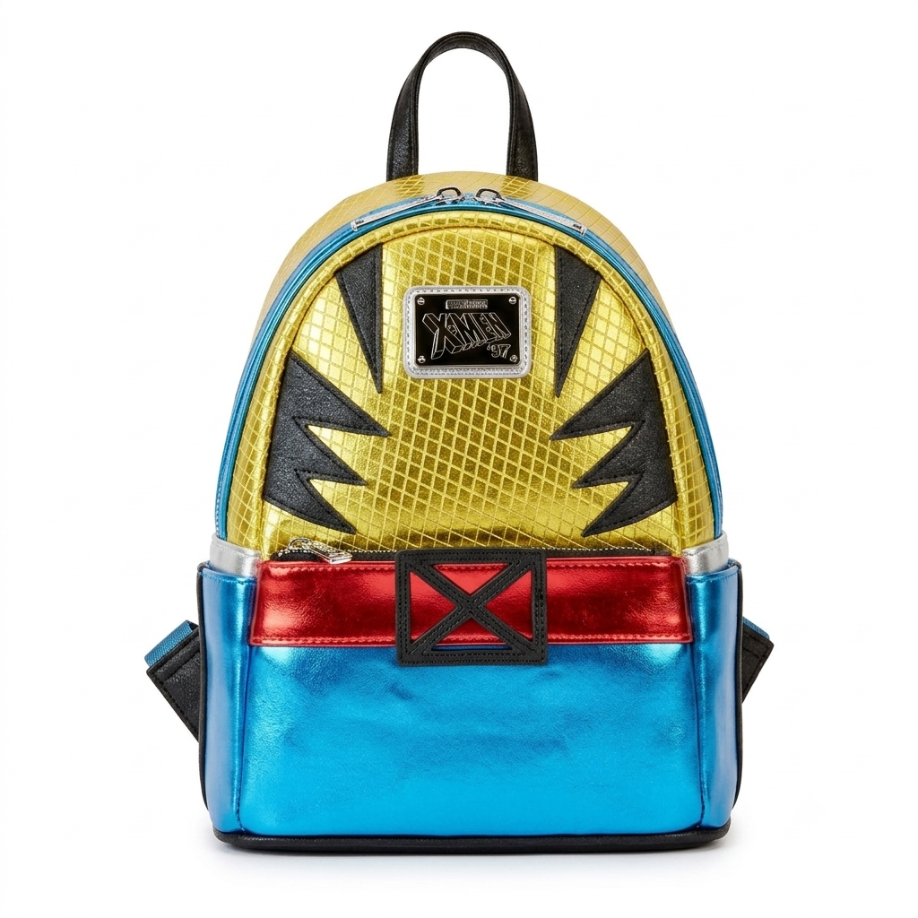 Loungefly Marvel Shine Wolverine Cosplay Mini Backpack
