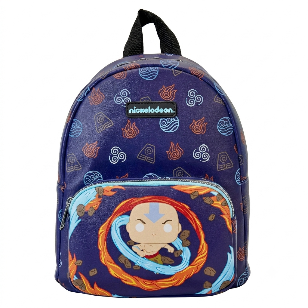 Loungefly Nickelodeon Avatar The Last Airbender Aang Mini Backpack