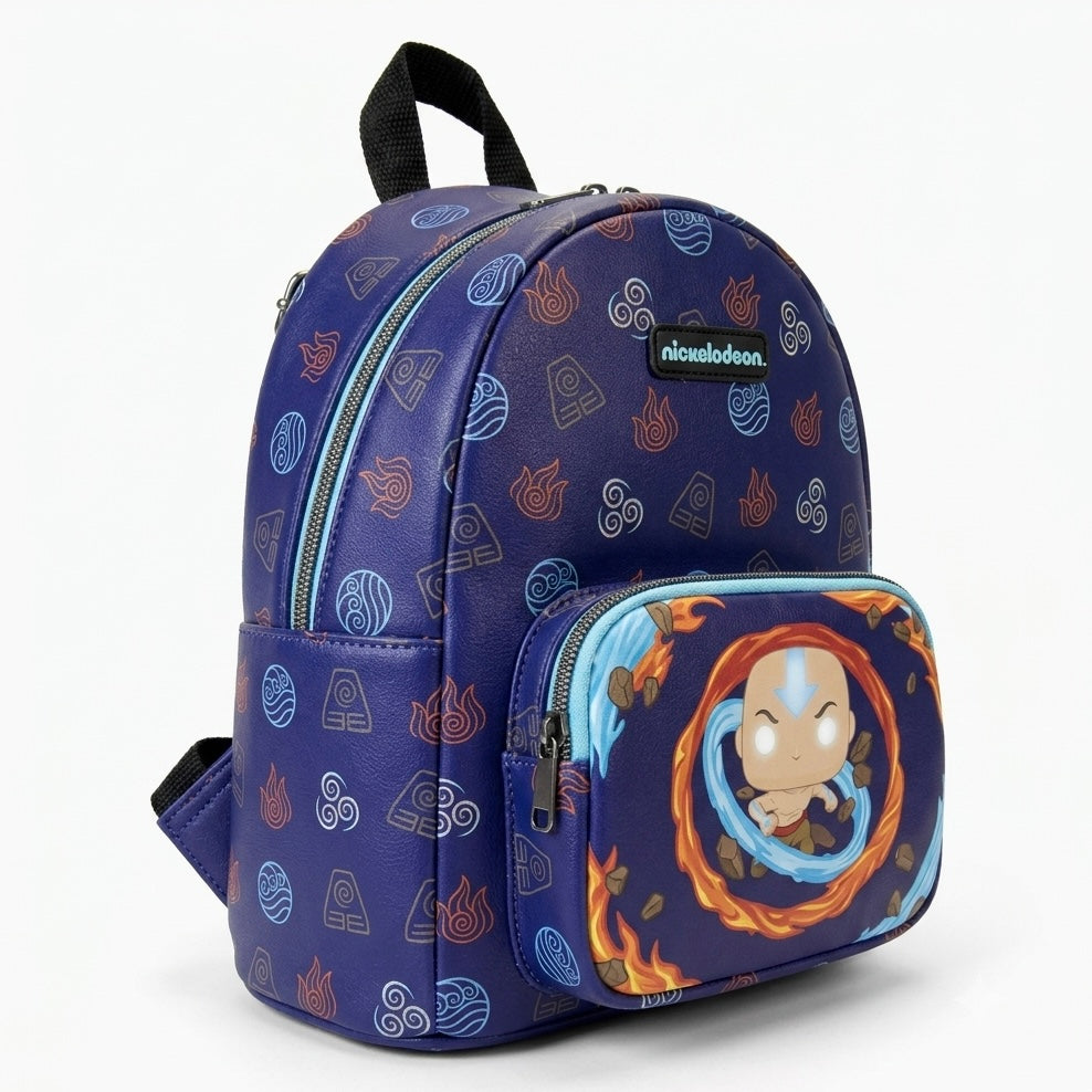 Loungefly Nickelodeon Avatar The Last Airbender Aang Mini Backpack