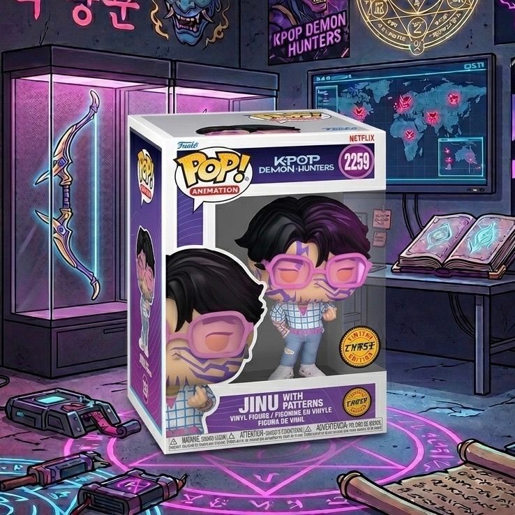 Funko Pop K-Pop Demon Hunters Jinu Chase Figure #2259