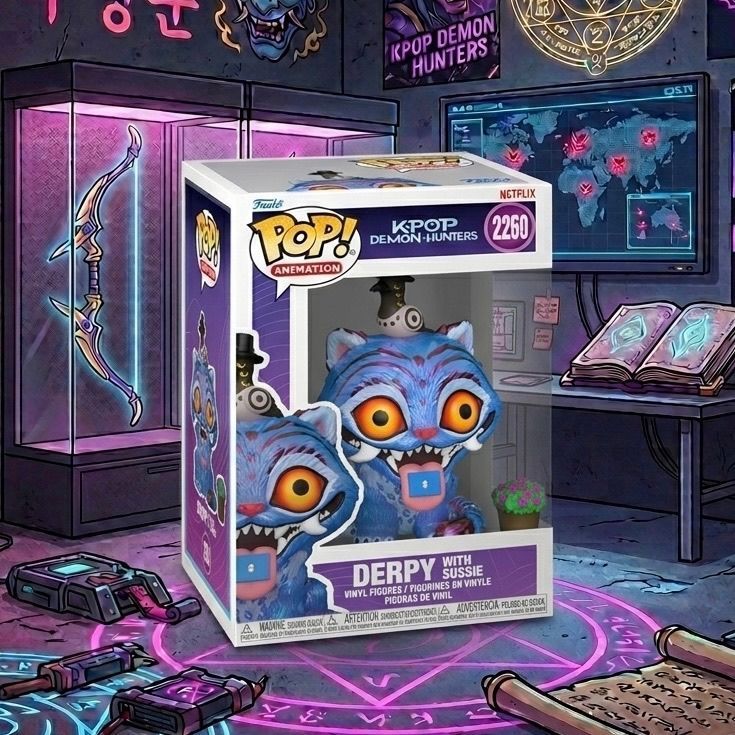 K-Pop Demon Hunters Derpy with Sussie Funko Pop 2260